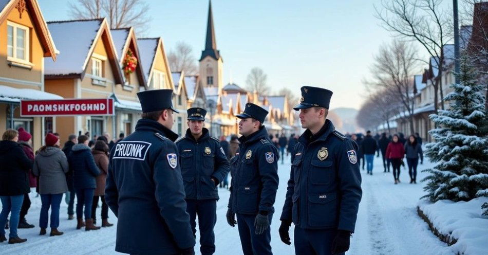 zdjęcie: Świąteczne życzenia od policji w Prudniku / TM/ przykładowa ilustracja
