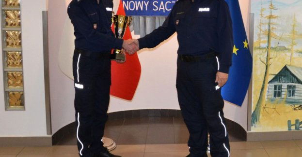 Sądecki policjant zajął drugie miejsce w ogólnopolskim konkursie