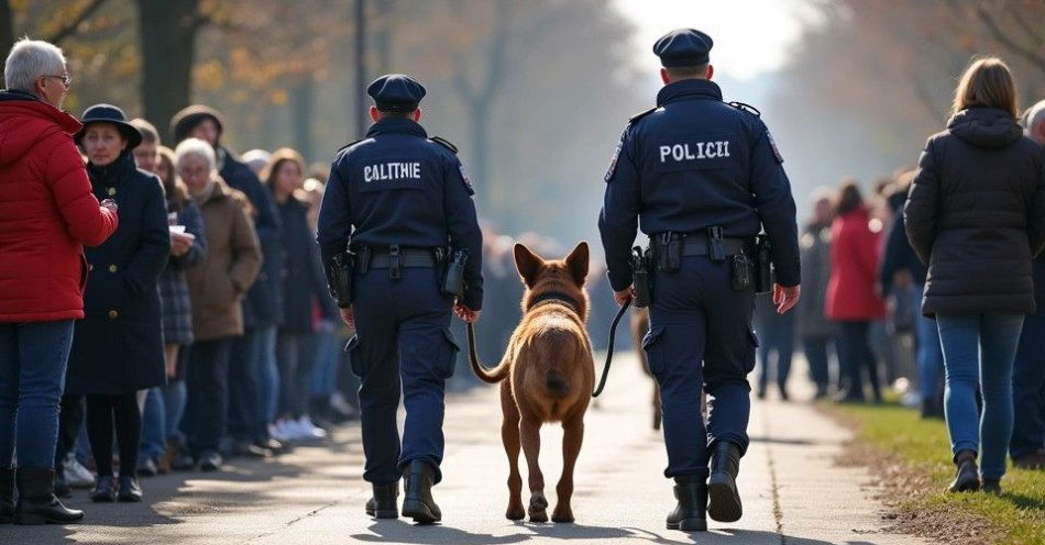 zdjęcie: Policjanci z Kluczborka na festynie charytatywnym w Wołczynie / TM/ przykładowa ilustracja