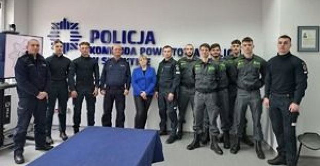 Szczytno: Międzynarodowe spotkanie w Komendzie Powiatowej Policji w Szczytnie