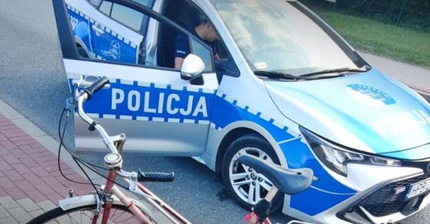 Wieczorna kontrola rowerzysty, który znajdował się pod wpływem alkoholu