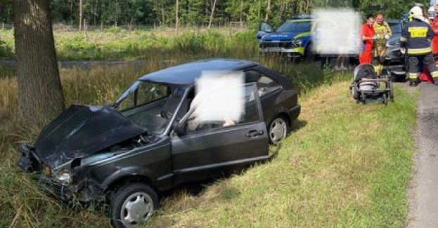 Niebezpieczne zdarzenie drogowe z udziałem 92-latka i 3-miesięcznego dziecka