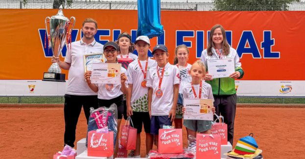 Tenisowa Talentiada - drogą Mai Chwalińskiej. Zwycięzcami Asy Parku Tenisowego Olimpia.