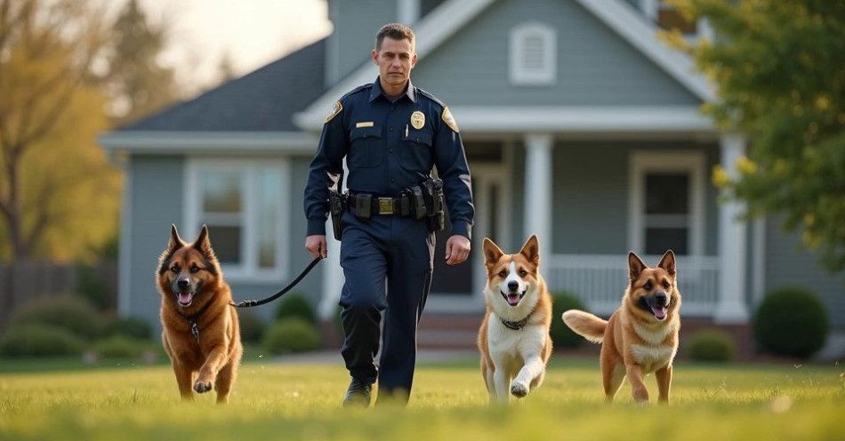 zdjęcie: Psy biegały po ulicach Wyszkowa. Policja apeluje / TM/ przykładowa ilustracja