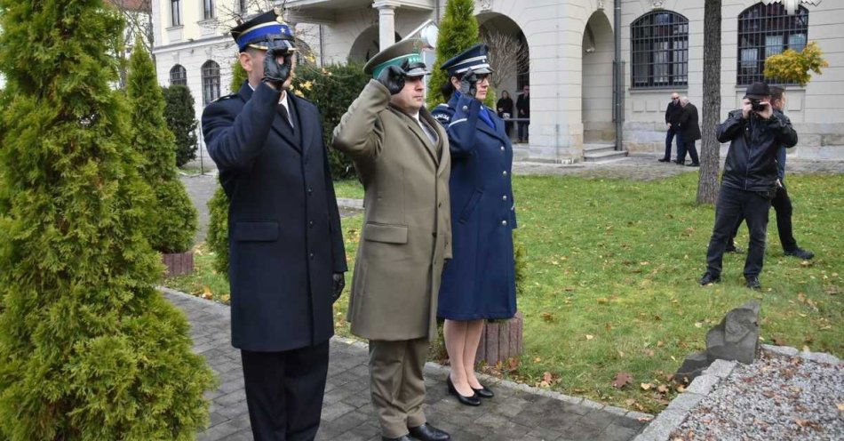 zdjęcie: Żywiec pamięta Niepodległość 11 listopada 2025 / fot. KPP w Żywcu