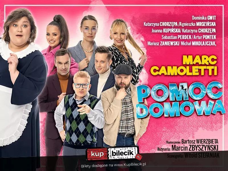 zdjęcie: POMOC DOMOWA - spektakl komediowy / kupbilecik24.pl / POMOC DOMOWA - spektakl komediowy