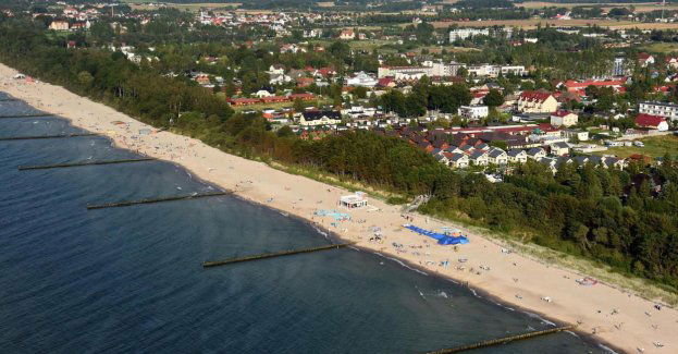Można się już kąpać w Bałtyku w Ustroniu Morskim