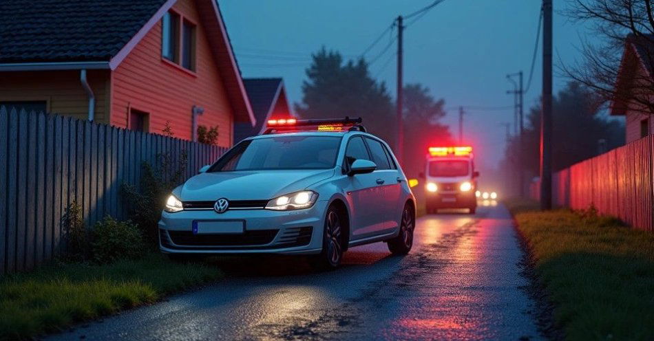 zdjęcie: Młody kierowca rozbił VW o dom i słup po przeoczeniu wysepki / TM/ przykładowa ilustracja