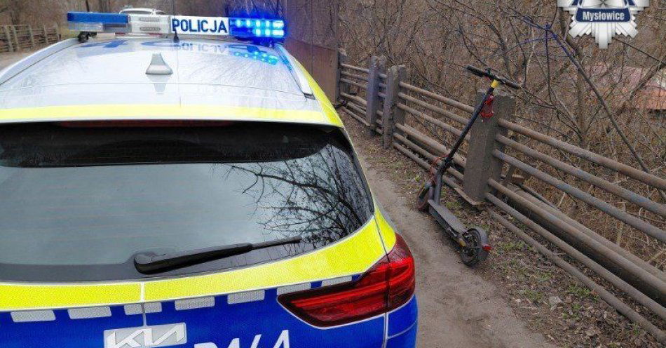 zdjęcie: Akcja Bezpieczny cyklista: policja przypomina o bezpieczeństwie / fot. KMP w Mysłowicach
