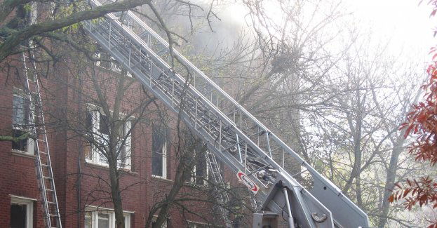 Podczas gaszenia pożaru, strażacy znaleźli zwłoki mężczyzny