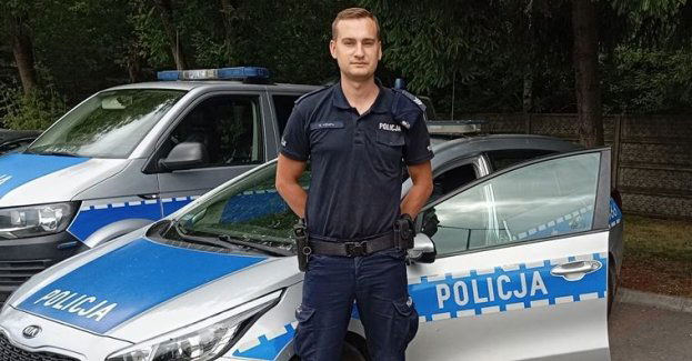 Dzielnicowy nie wahał się ani chwili