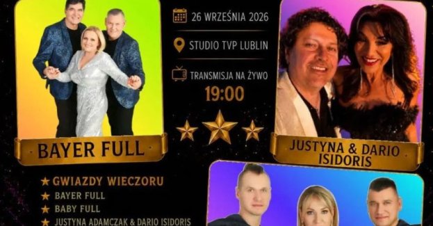Gwiazdy estrady w studiu TVP Lublin