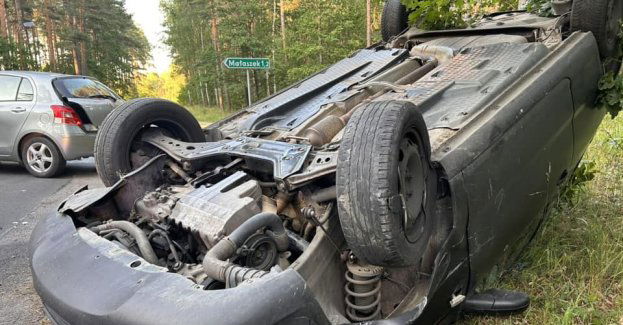 Nieustąpienie pierwszeństwa przejazdu przyczyną groźnej kolizji