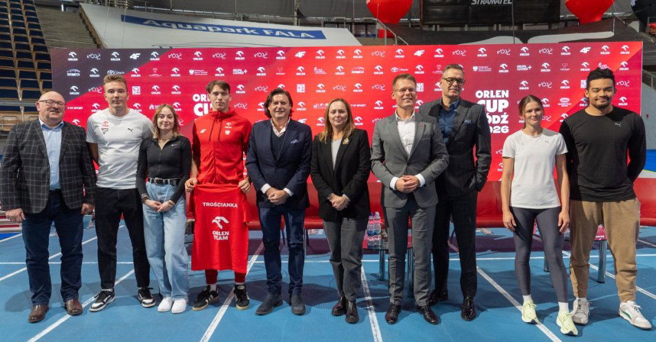 zdjęcie: Zlot gwiazd lekkiej atletyki w Atlas Arenie. Jutro Orlen Cup Łódź 2026 / fot. Tomasz Kasjaniuk
