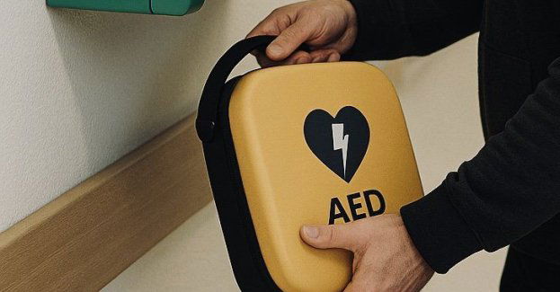 Policjanci z Głuchołaz odzyskali skradziony defibrylator AED - sprawca zatrzymany godzinę po zdarzeniu.