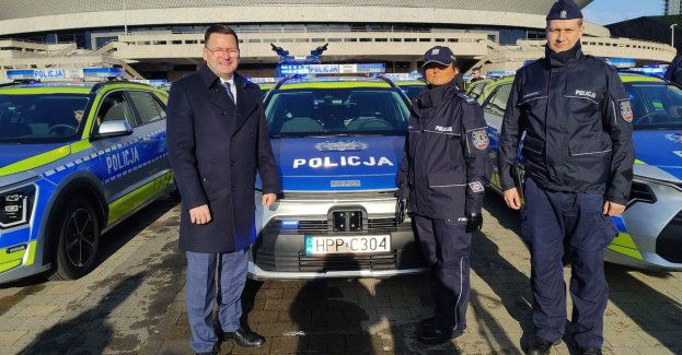 Nowy radiowóz trafił do Komisariatu I Policji w Chorzowie