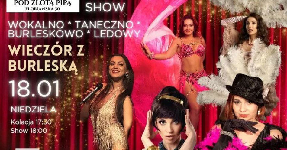 zdjęcie: Wieczór z Burleską - Noworoczny Show! / kupbilecik24.pl / Wieczór z Burleską - Noworoczny Show!