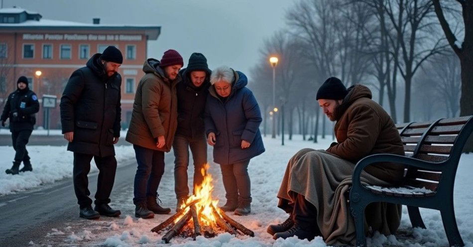 zdjęcie: Mróz groźny dla bezdomnych i seniorów. Zadzwoń 112 / TM/ przykładowa ilustracja