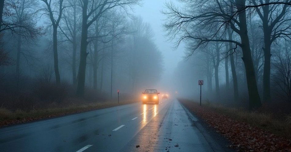 zdjęcie: Gęsta mgła w powiecie policja apeluje o ostrożność / TM/ przykładowa ilustracja