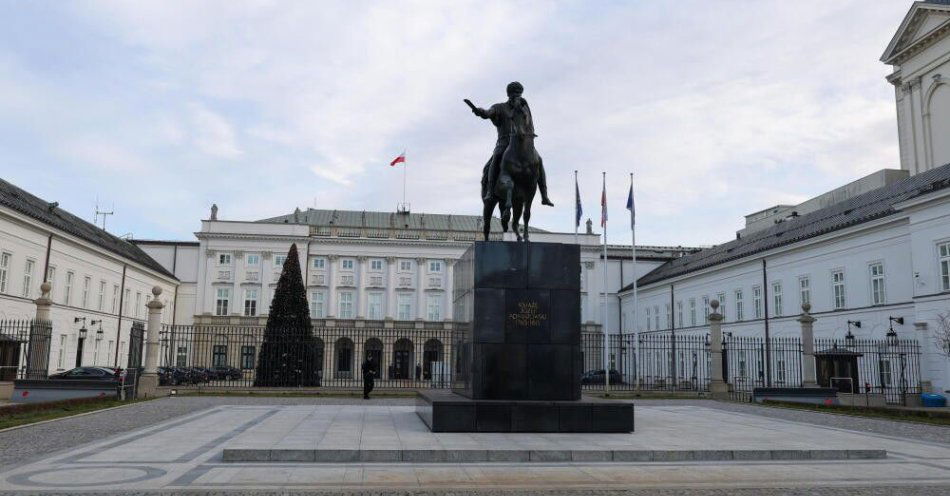 zdjęcie: W piątek przed południem w Pałacu Prezydenckim spotkanie prezydentów Nawrockiego i Zełenskiego / Warszawa, 17.12.2025. Pałac Prezydencki w Warszawie. (ad) PAP/Albert Zawada