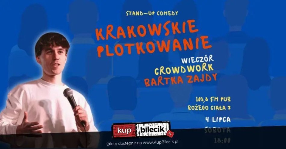 zdjęcie: Krakowskie plotkowanie / kupbilecik24.pl / Krakowskie plotkowanie