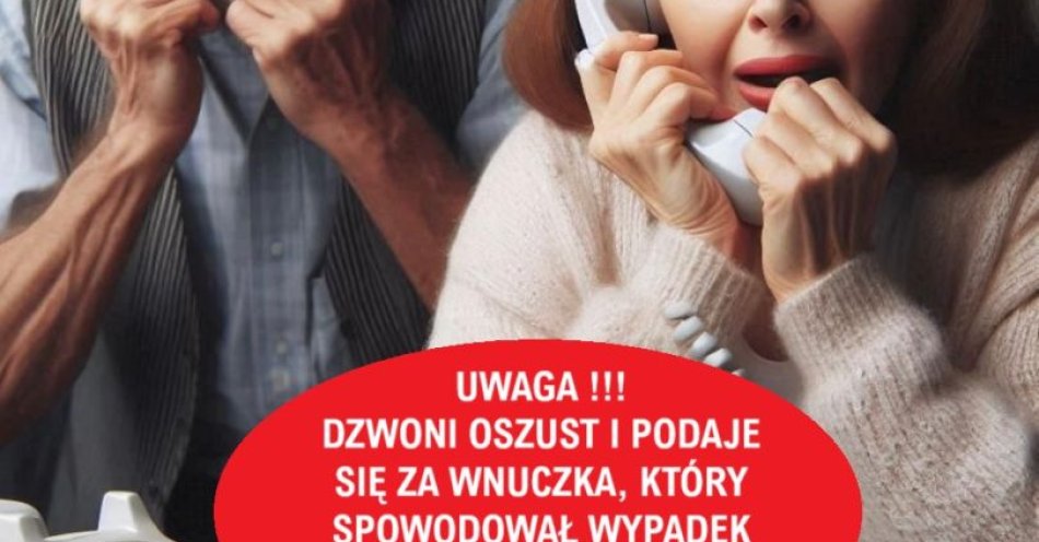 zdjęcie: Seniorka oszukana metodą na policjanta straciła prawie 40 tys. zł / fot. KMP Chełm