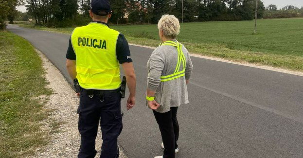 Niechroniony uczestnik ruchu drogowego świeci przykładem w Koronowie