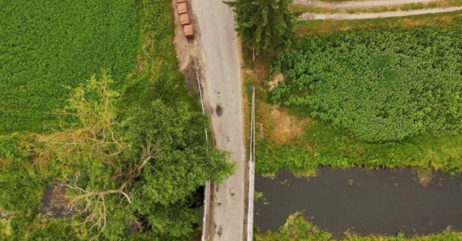 zdjęcie: Most tymczasowy na ul. Rataja zamknięty dla ruchu / fot. UM Grudziądz