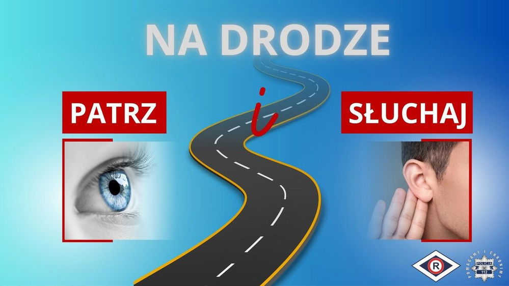 zdjęcie: Na Drodze Patrz i Słuchaj 2026 apel policji o bezpieczeństwo / fot. KPP Słupca „Na Drodze - Patrz i Słuchaj” 2026