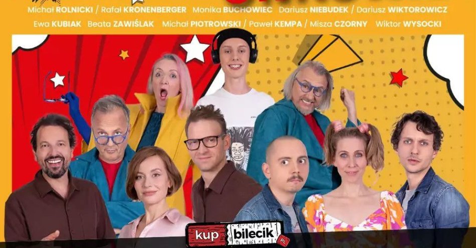 zdjęcie: Gwiazdorska komedia / kupbilecik24.pl / Gwiazdorska komedia