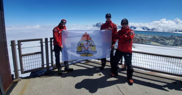 Ostatnie chwile przed atakiem na szczyt Mont Blanc