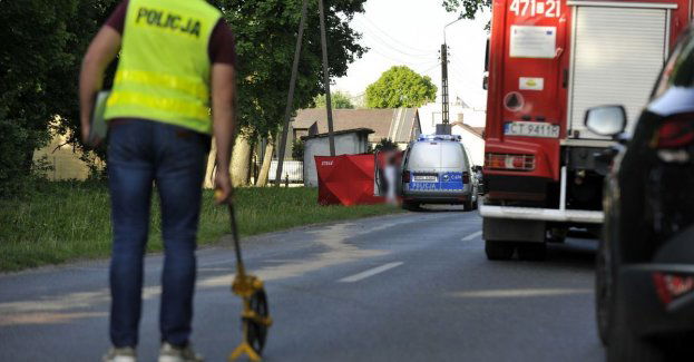 Tragiczny wypadek w Leniach Wielkich – zginął motocyklista
