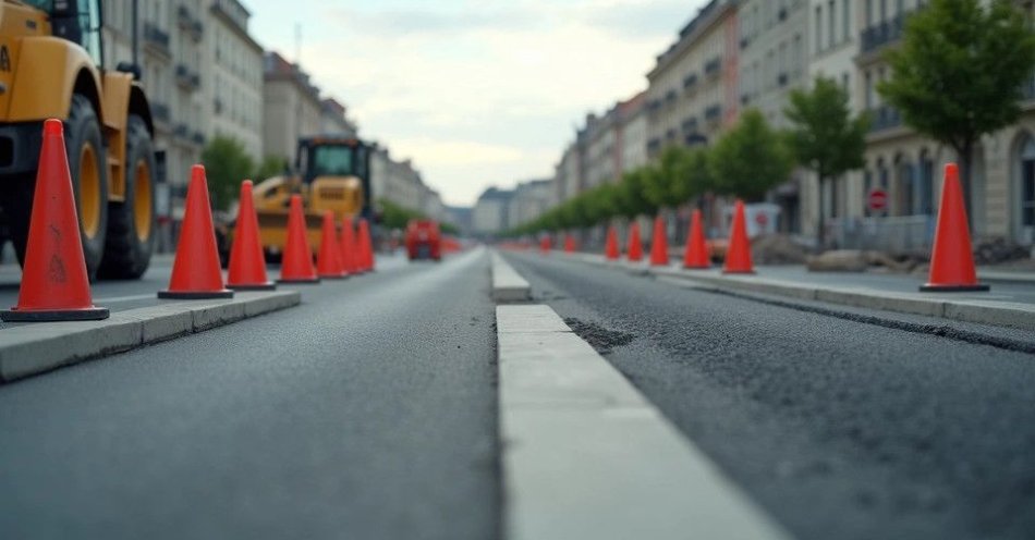 zdjęcie: Nowe rondo w Śremie. Utrudnienia w ruchu do końca roku / Prace budowlane przy modernizacji infrastruktury drogowej /TMAI