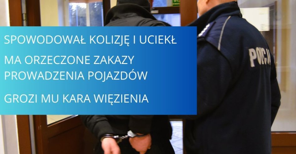 zdjęcie: Pijany kierowca z zakazami spowodował kolizję i uciekł / fot. KPP Śrem