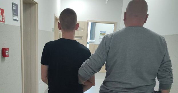 Złodziej recydywista w rękach policjantów