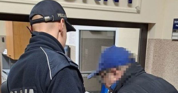Jechał wężykiem , wpadł dzięki zgłoszeniu od świadka