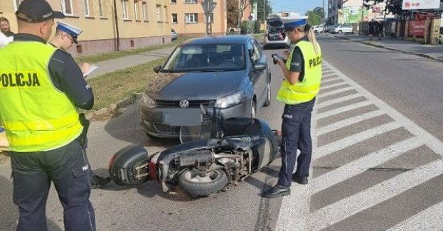 O krok od tragedii, nietrzeźwy 65- latek pod kołami osobówki