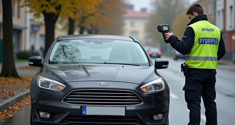zdjęcie: 19 letni kierowca jechał 101 km/h w obszarze zabudowanym / TM/ przykładowa ilustracja