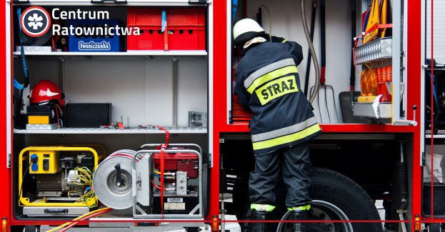 Akcja gaśnicza w hotelu w Karpaczu dobiega końca