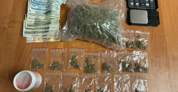 Poszukiwany 30 letni zatrzymany. U niego ponad 200 g marihuany