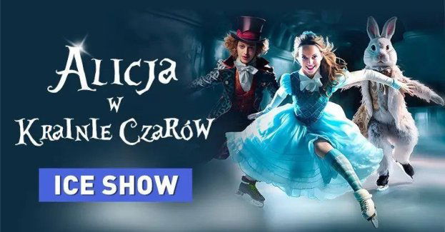 Widowisko na lodzie z efektami wizualnymi i multimedialnymi