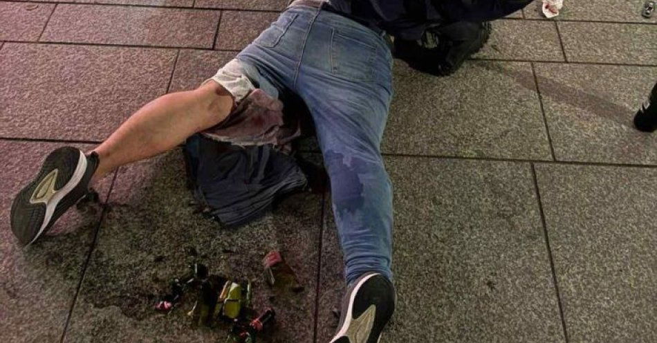 zdjęcie: Agresywny złodziej ujęty na dworcu w Sopocie po napaści / fot. KMP w Sopocie