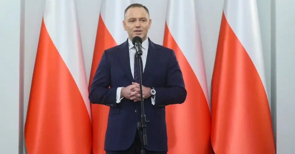 zdjęcie: Rok prezydentury Nawrockiego: konflikt z rządem, budowanie pozycji na prawicy, zacieśnianie relacji z USA / Warszawa, 14.01.2026. Prezydent RP Karol Nawrocki na spotkaniu noworocznym z przedstawicielami kościołów i związków wyznaniowych oraz mniejszości narodowych i etnicznych w Polsce, 14 bm. w Pałacu Prezydenckim w Warszawie. (sko) PAP/Leszek Szymański