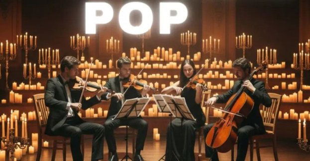 Kwartet smyczkowy w repertuarze ikon muzyki pop przy świecach