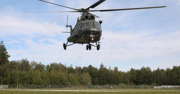 Do Stronia Śląskiego wysłano śmigłowiec Mi-17, pomoże w ewakuacji