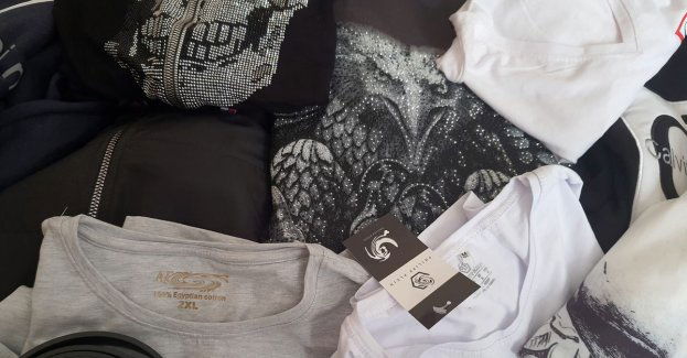 Policjanci zabezpieczyli podrobioną odzież i galanterię o wartości ponad 190 tysięcy złotych