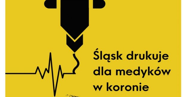 Śląsk drukuje dla medyków w koronie - Katowicka dołączyła do akcji