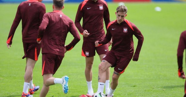 ME 2024 - trening kadry przed wyjazdem do Hamburga, Lewandowski indywidualnie