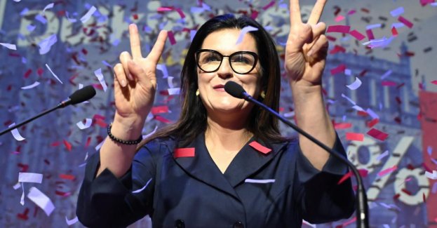 Aleksandra Dulkiewicz, z wynikiem 62,3 proc. głosów, wygrywa w pierwszej turze