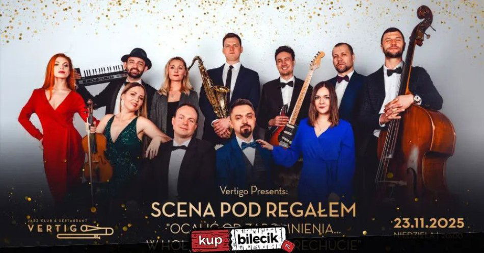 zdjęcie: Vertigo Presents: SCENA POD REGAŁEM: Ocalić od zapomnienia... w hołdzie Markowi Grechucie / kupbilecik24.pl / Vertigo Presents: SCENA POD REGAŁEM: \